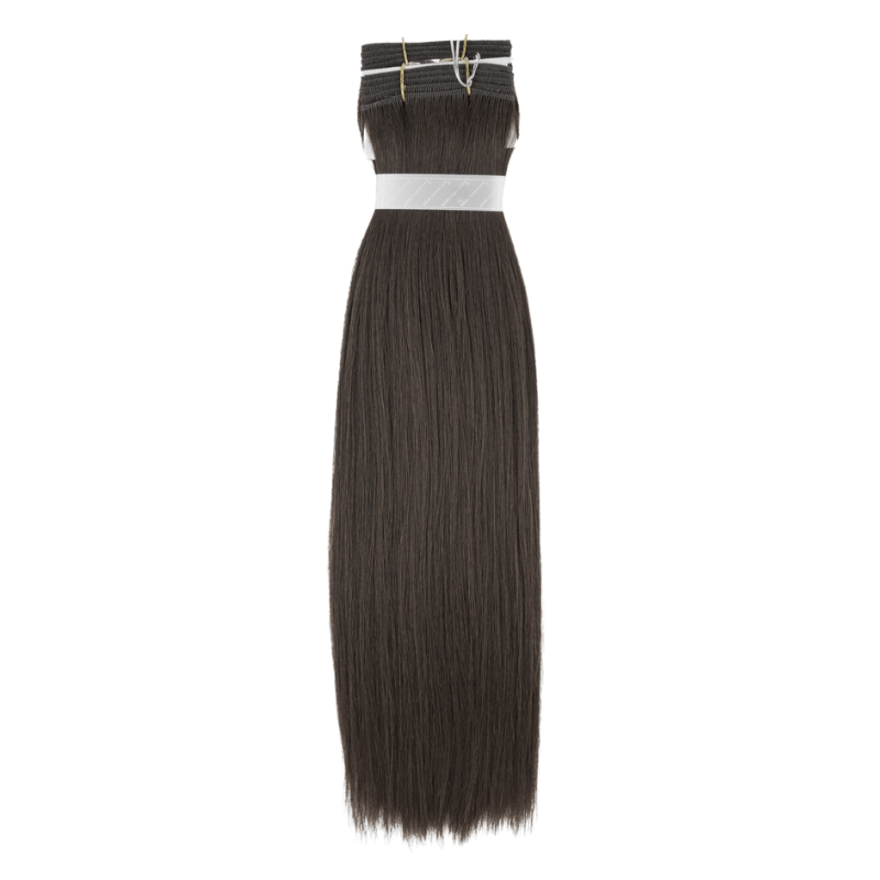 9" Bohyme Classic - Machine Tied Weft - Textured Velvet Yaki - 1B - BO - YK - 9 - 1B