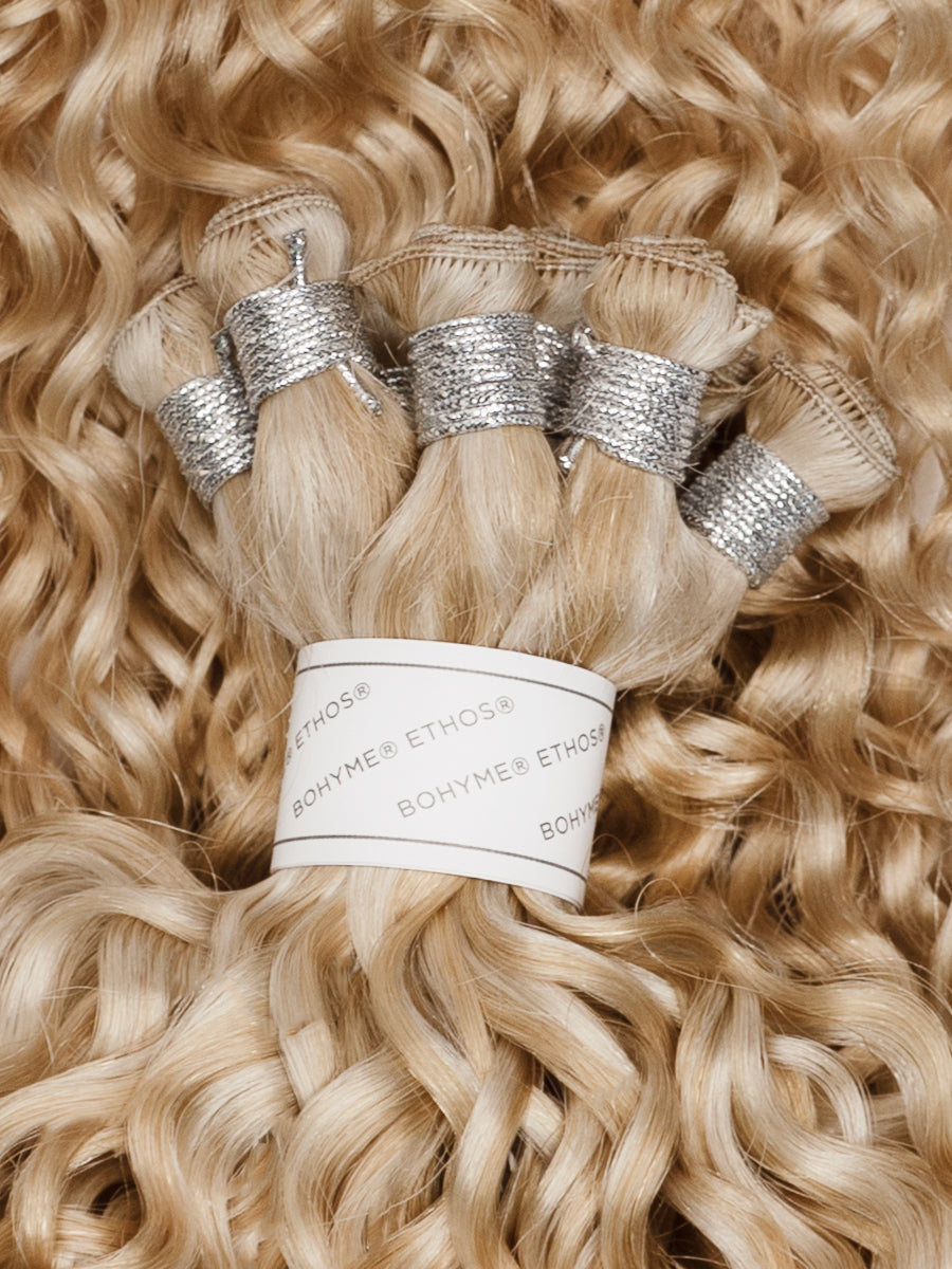 18" Bohyme Ethos - Hand Tied Weft - Blended Curl - Single Weft