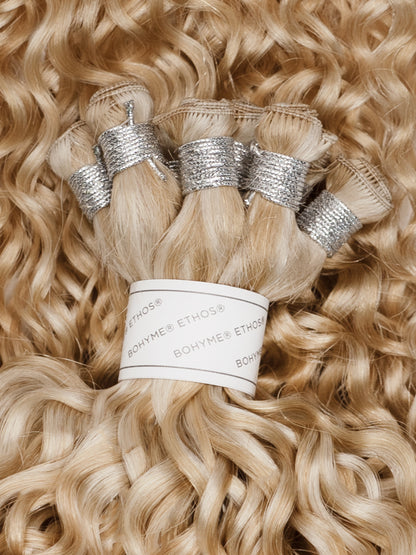 18" Bohyme Ethos - Hand Tied Weft - Blended Curl - Single Weft