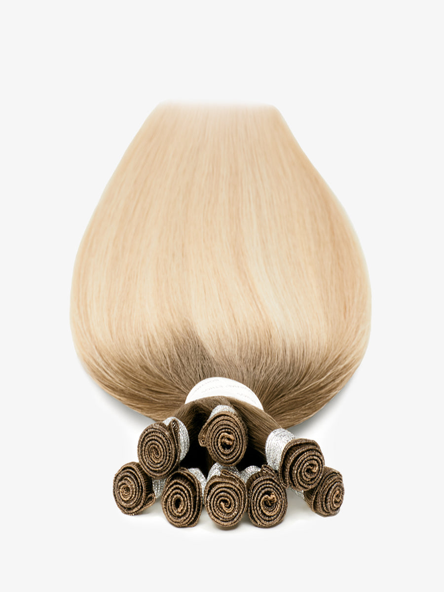 14" Bohyme Ethos - Hand Tied Weft - Silky Straight - Full Pack