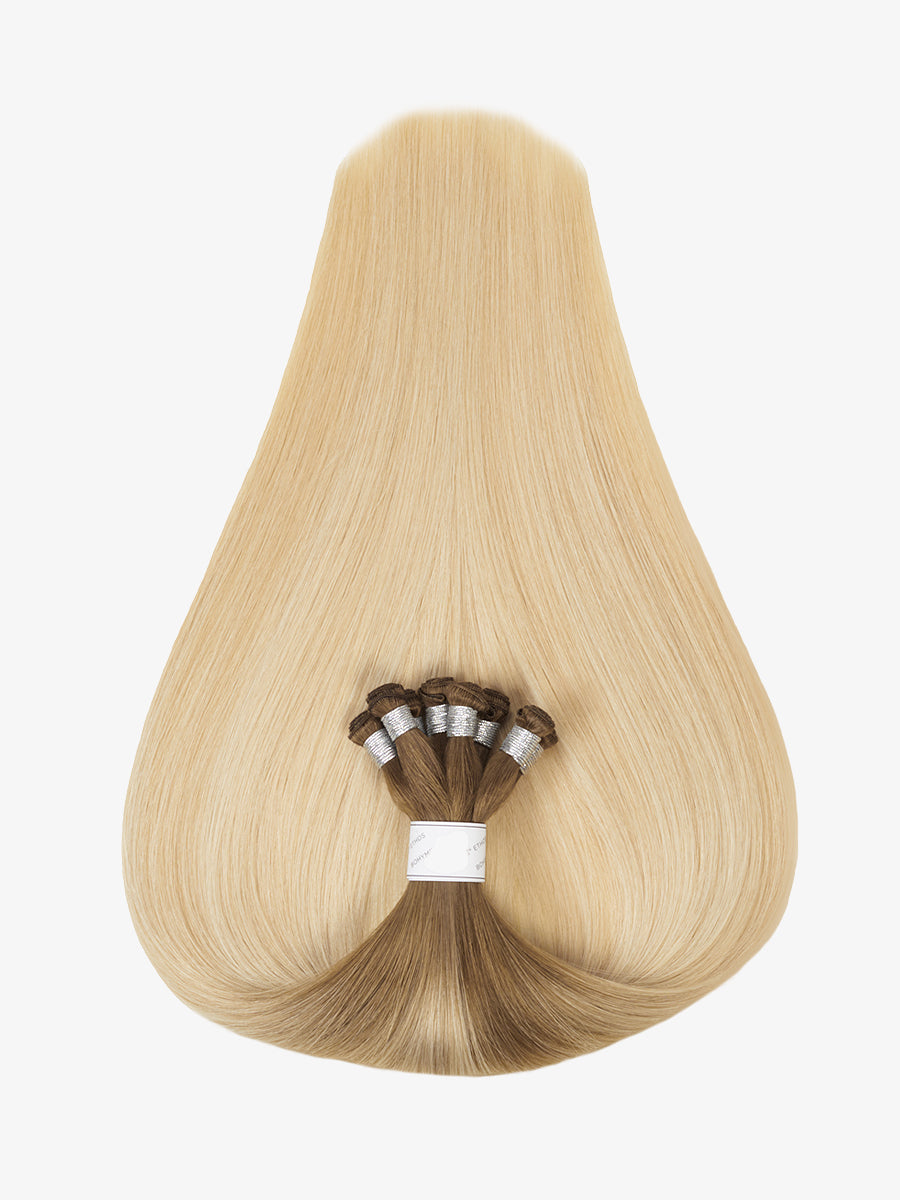 14" Bohyme Ethos - Hand Tied Weft - Silky Straight - Full Pack