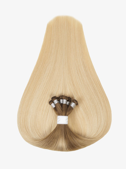 14" Bohyme Ethos - Hand Tied Weft - Silky Straight - Full Pack
