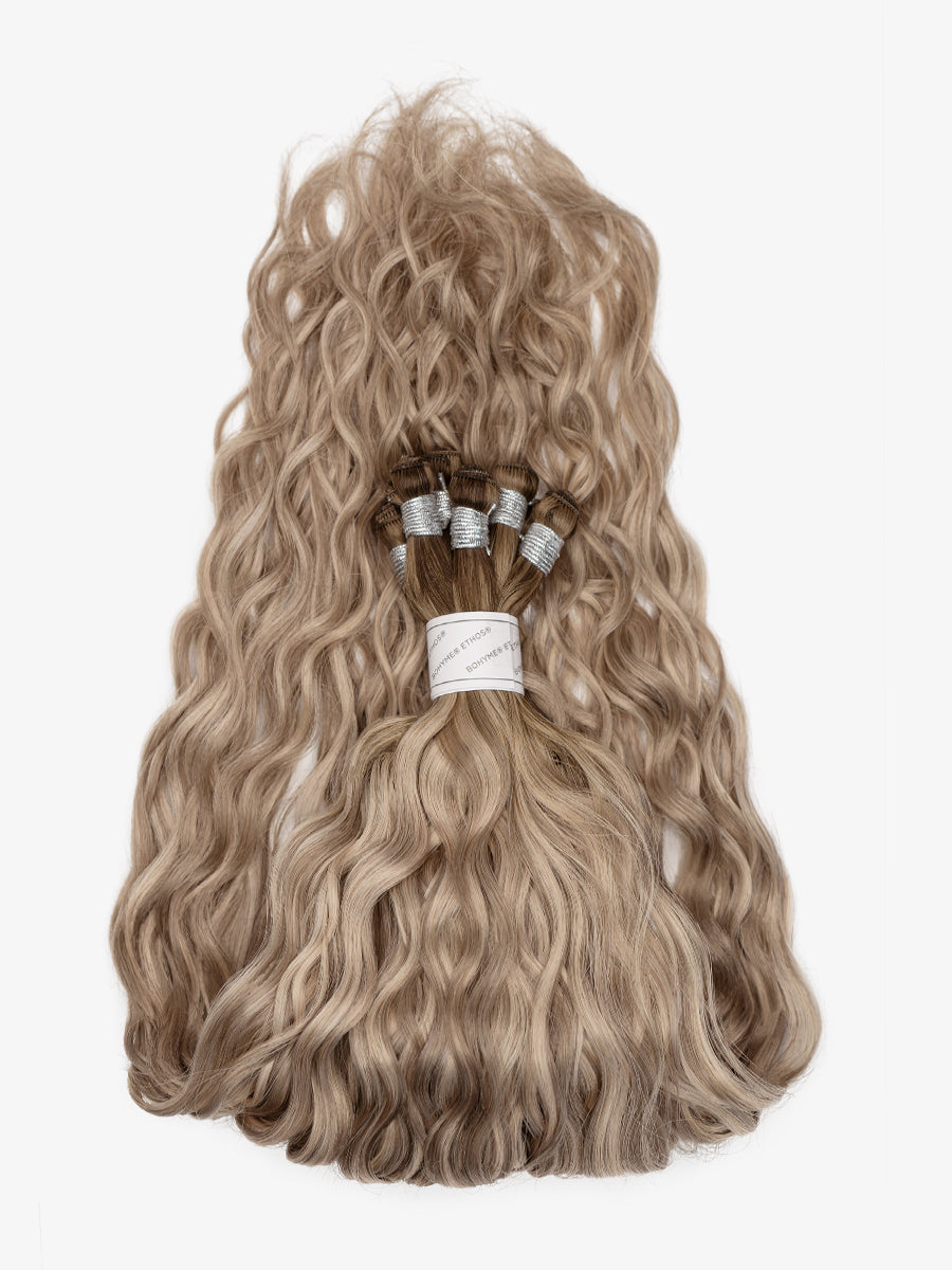 18" Bohyme Ethos - Hand Tied Weft - Blended Wave - Single Weft