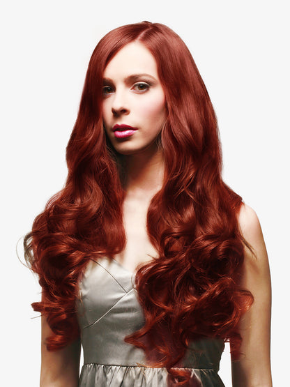 Red 18" Bohyme Classic - Hand Tied Weft - Body Wave - Single Weft