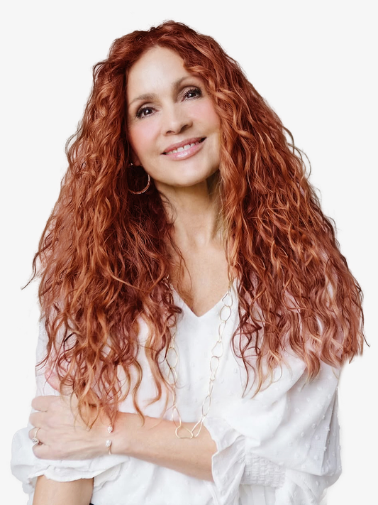 Red Machine Tied Wefts - Wavy