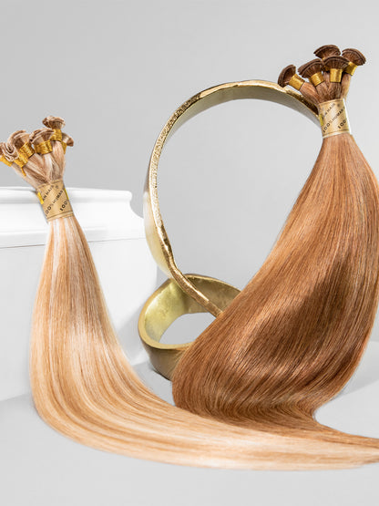 14" Bohyme Classic - Hand Tied Weft - Silky Straight - Full Pack