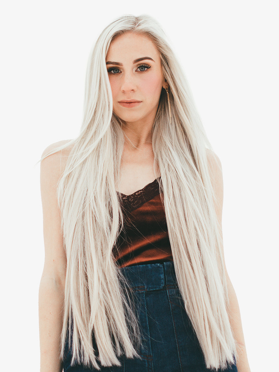 14" Bohyme Ethos - Hand Tied Weft - Silky Straight - Single Weft