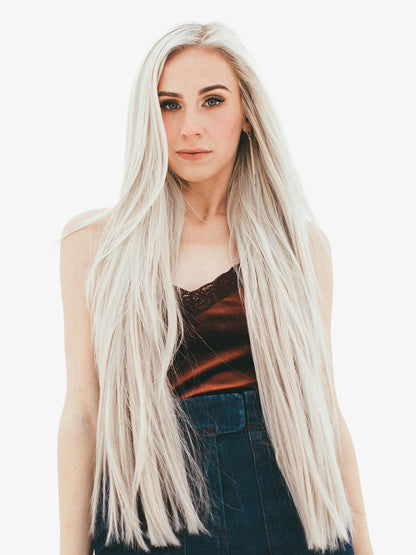 14" Bohyme Ethos - Hand Tied Weft - Silky Straight - Single Weft