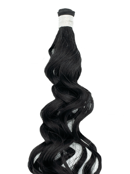 18" Bohyme Ethos - Hand Tied Weft - Blended Curl - Single Weft
