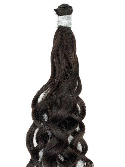 18" Bohyme Ethos - Hand Tied Weft - Blended Curl - Single Weft