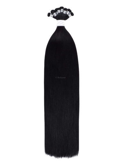 14" Bohyme Ethos - Hand Tied Weft - Silky Straight - Full Pack