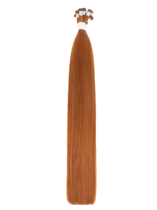 Red 22" Bohyme Ethos - Hand Tied Weft - Silky Straight - Single Weft