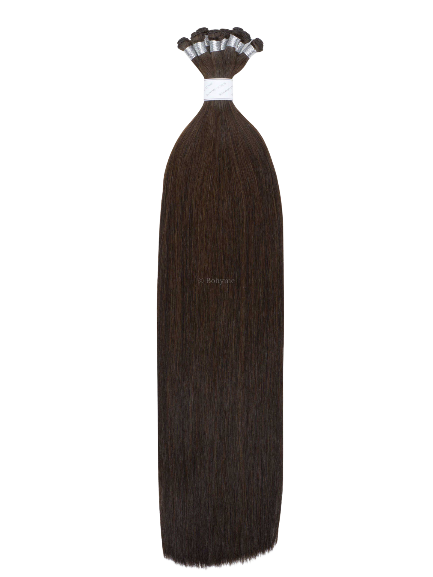 18" Bohyme Ethos - Hand Tied Weft - Silky Straight - Full Pack