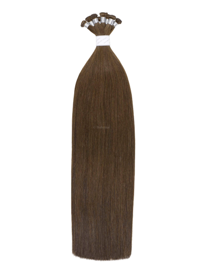 14" Bohyme Ethos - Hand Tied Weft - Silky Straight - Full Pack