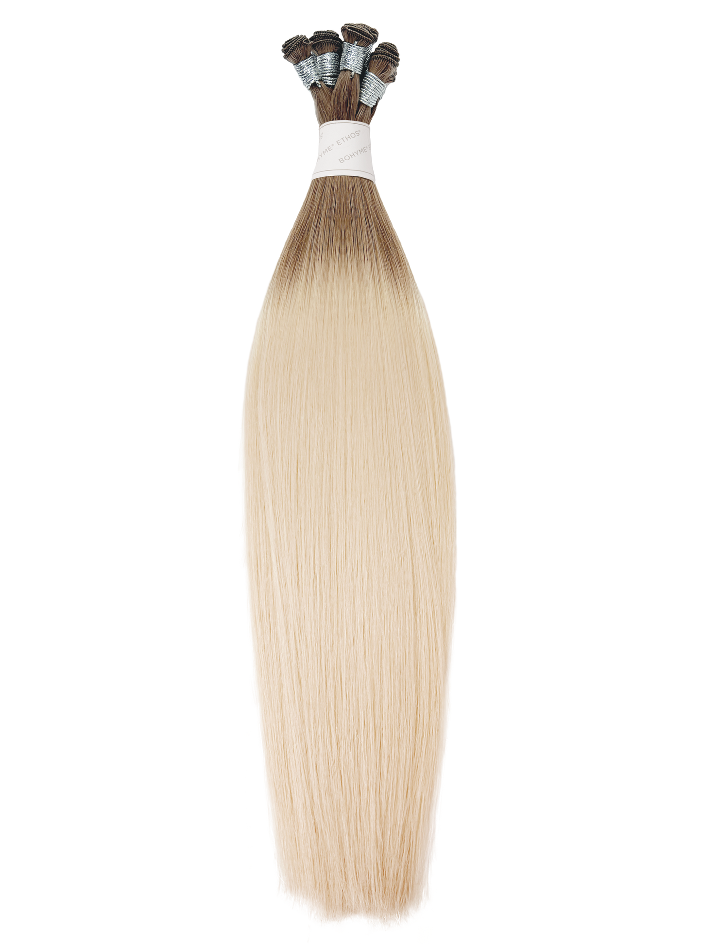 18" Bohyme Ethos - Hand Tied Weft - Silky Straight - Full Pack