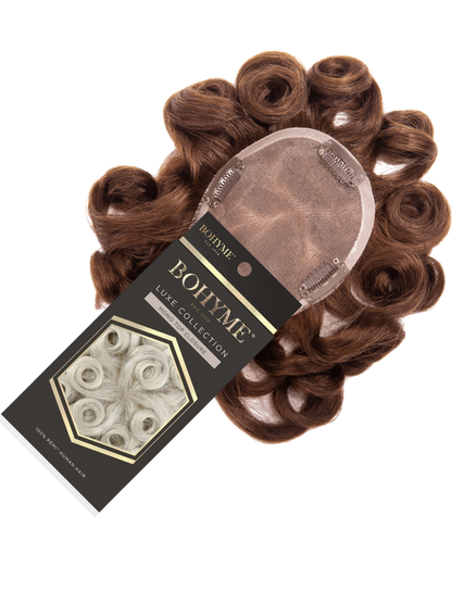 12" Bohyme Luxe - Top Piece Closure - Curls