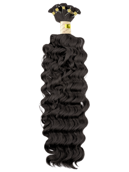 18" Bohyme Luxe - Hand Tied Weft - Deep Wave - Full Pack
