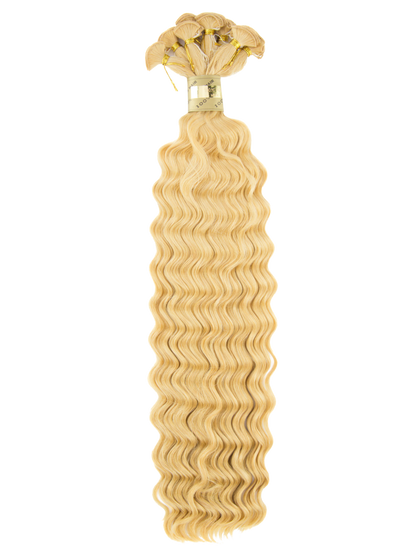 18" Bohyme Luxe - Hand Tied Weft - Deep Wave - Full Pack