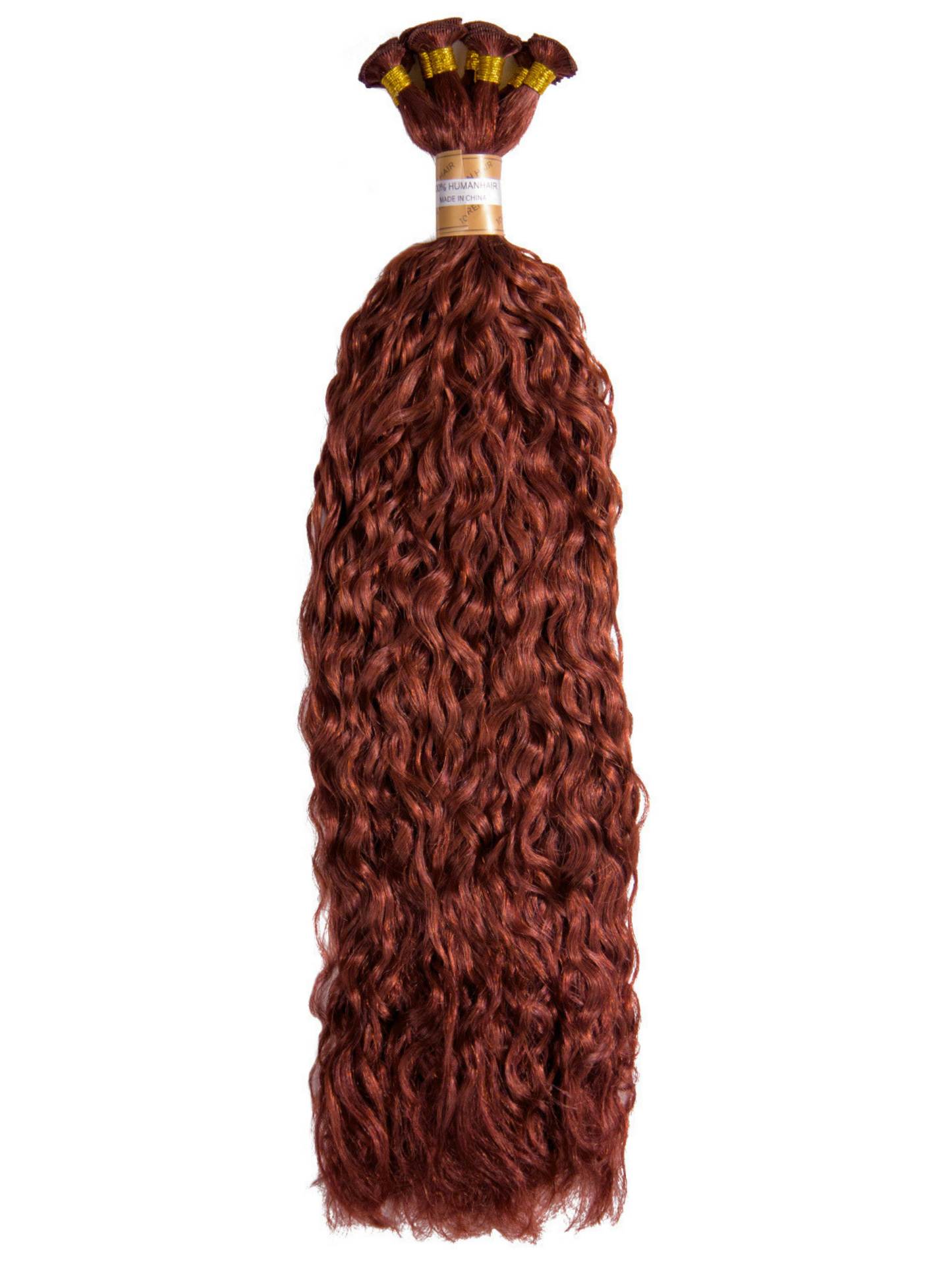 Red Luxe Hand Tied Wefts - French Refined