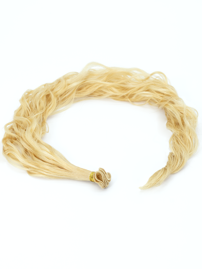 14" Bohyme Luxe - Hand Tied Weft - French Refined Wave - Single Weft