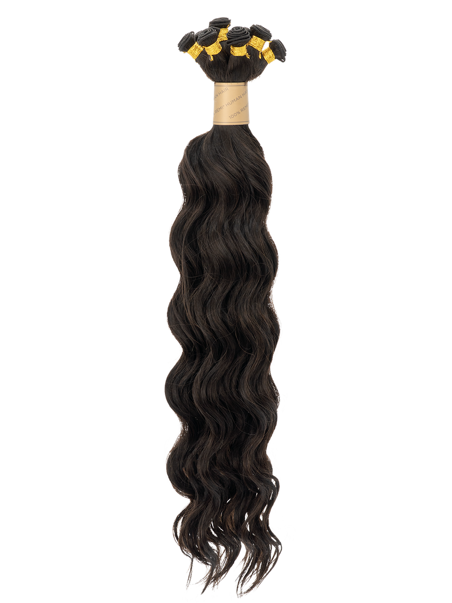 14" Bohyme Luxe - Hand Tied Weft - Ocean Breeze Wave - Full Pack