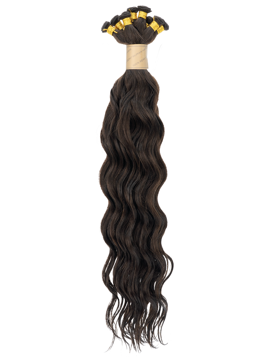 18" Bohyme Luxe - Hand Tied Weft - Ocean Breeze Wave - Full Pack