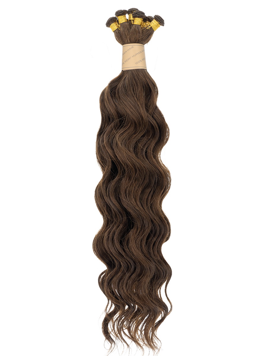 14" Bohyme Luxe - Hand Tied Weft - Ocean Breeze Wave - Full Pack
