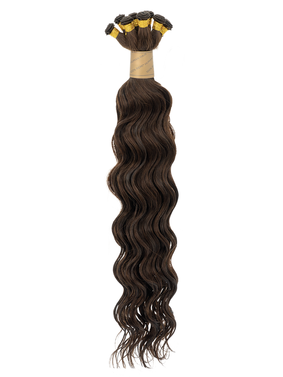 14" Bohyme Luxe - Hand Tied Weft - Ocean Breeze Wave - Full Pack