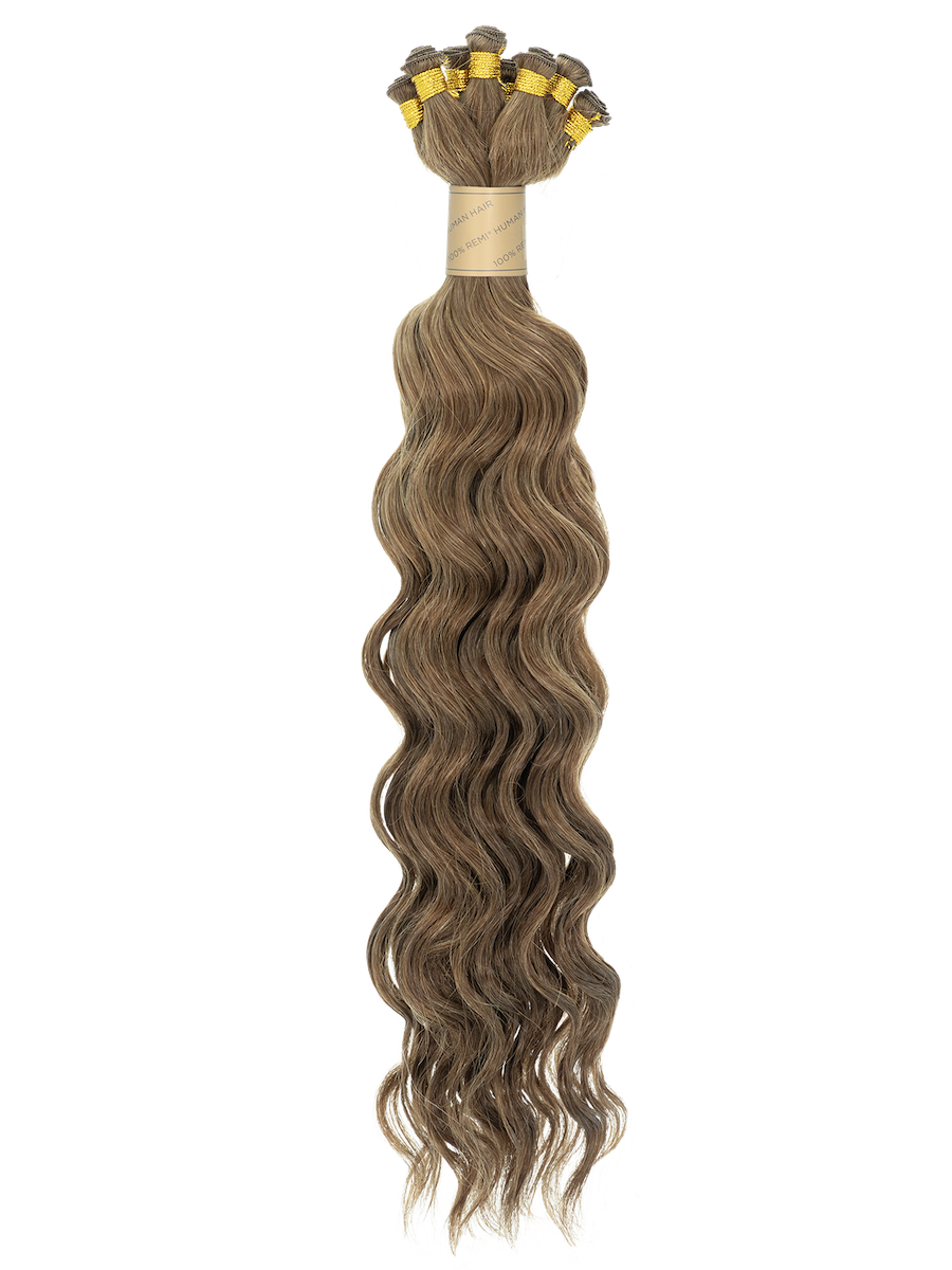 14" Bohyme Luxe - Hand Tied Weft - Ocean Breeze Wave - Full Pack