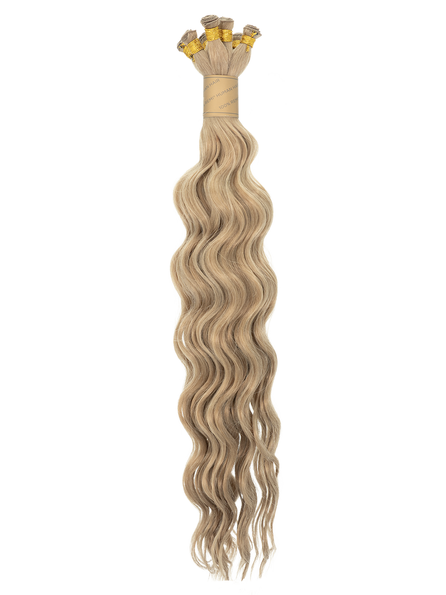 18" Bohyme Luxe - Hand Tied Weft - Ocean Breeze Wave - Full Pack