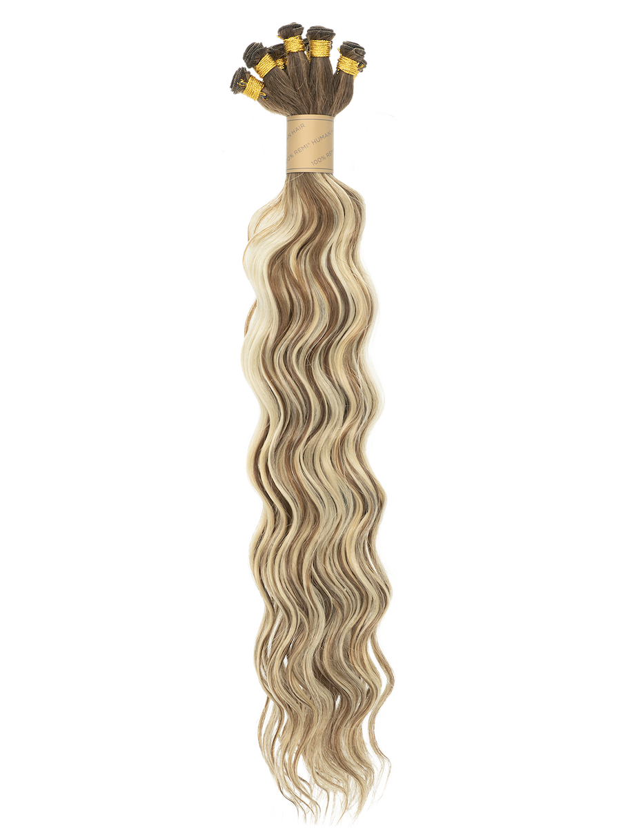 18" Bohyme Luxe - Hand Tied Weft - Ocean Breeze Wave - Full Pack