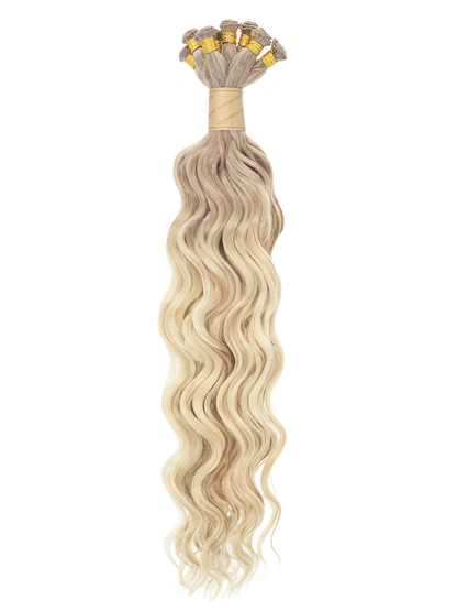 14" Bohyme Luxe - Hand Tied Weft - Ocean Breeze Wave - Full Pack
