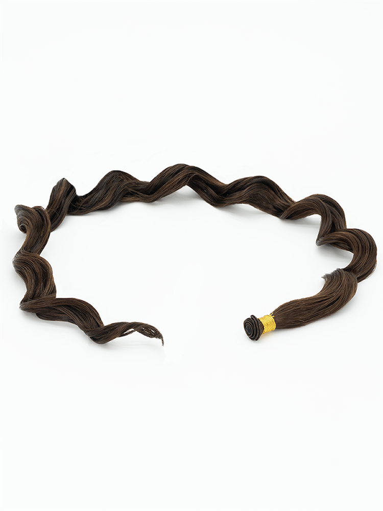 14" Bohyme Luxe - Hand Tied Weft - Ocean Breeze Wave - Single Weft