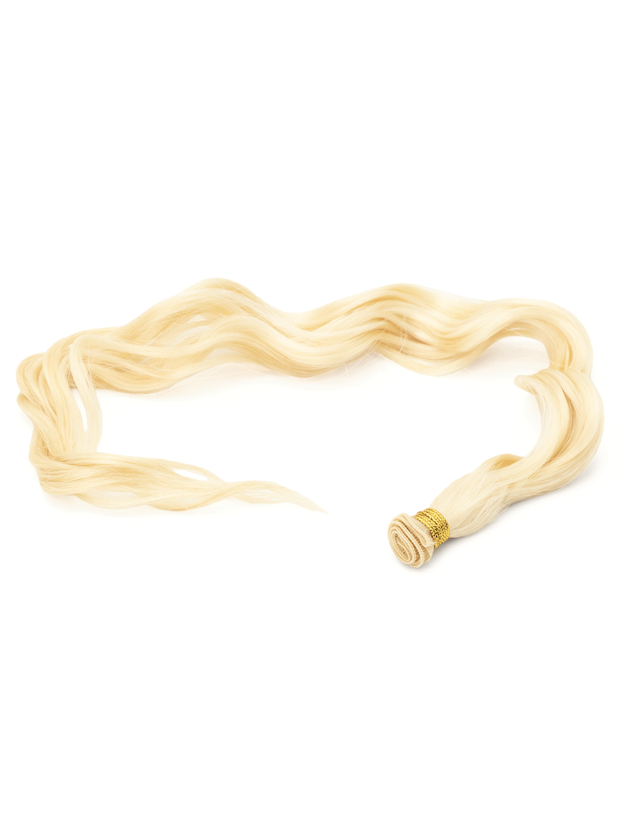 14" Bohyme Luxe - Hand Tied Weft - Ocean Breeze Wave - Single Weft