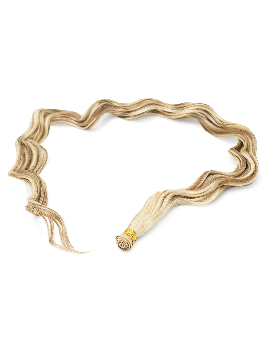 14" Bohyme Luxe - Hand Tied Weft - Ocean Breeze Wave - Single Weft