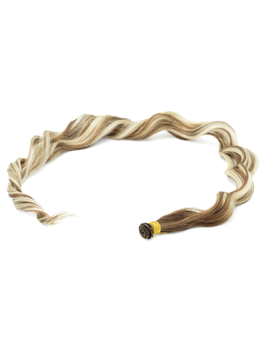14" Bohyme Luxe - Hand Tied Weft - Ocean Breeze Wave - Single Weft