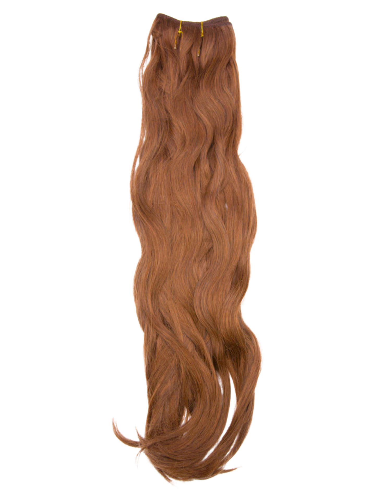 Red Machine Tied Wefts - Wavy