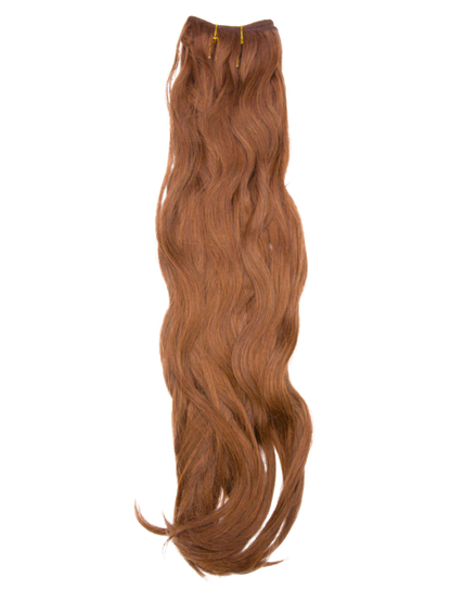 Red Machine Tied Wefts - Wavy