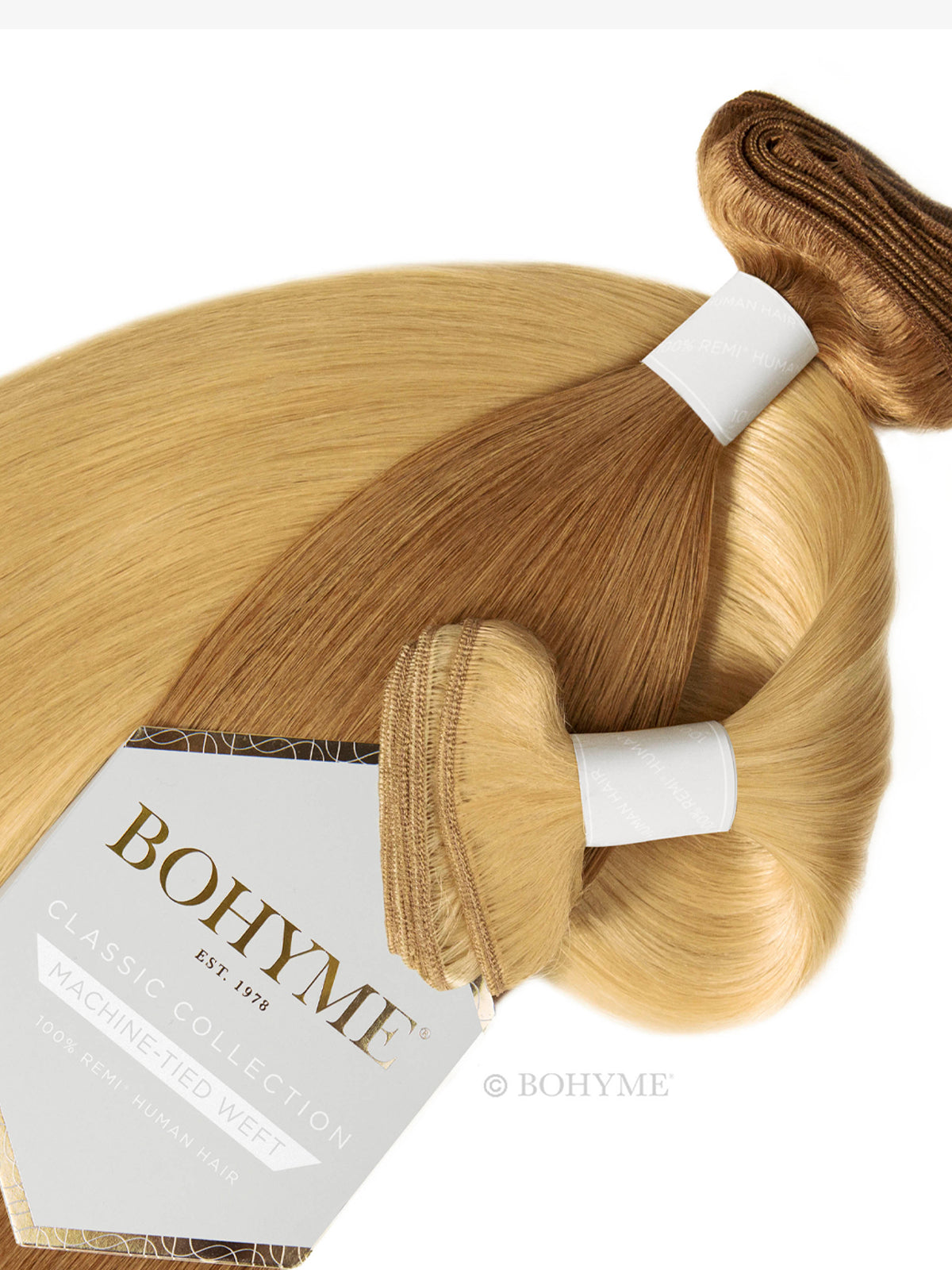 10” Bohyme Classic - Machine Tied Weft - Silky Straight