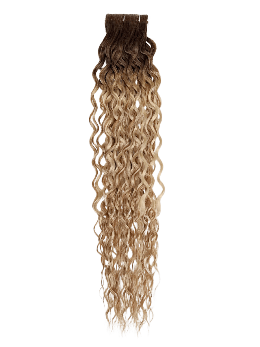 22" Bohyme Ethos - Seamless Tape Ins - Blended Wave - R4/18/BL22 - BOEWV-22-R4/18/BL22