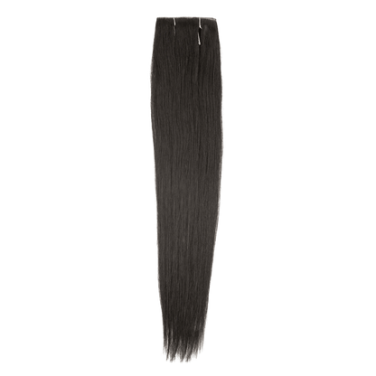 Bohyme Classic - Hand Tied Skin Weft Clip In - Silky Straight - FINAL SALE - 1B - SWHST - 18 - 1B
