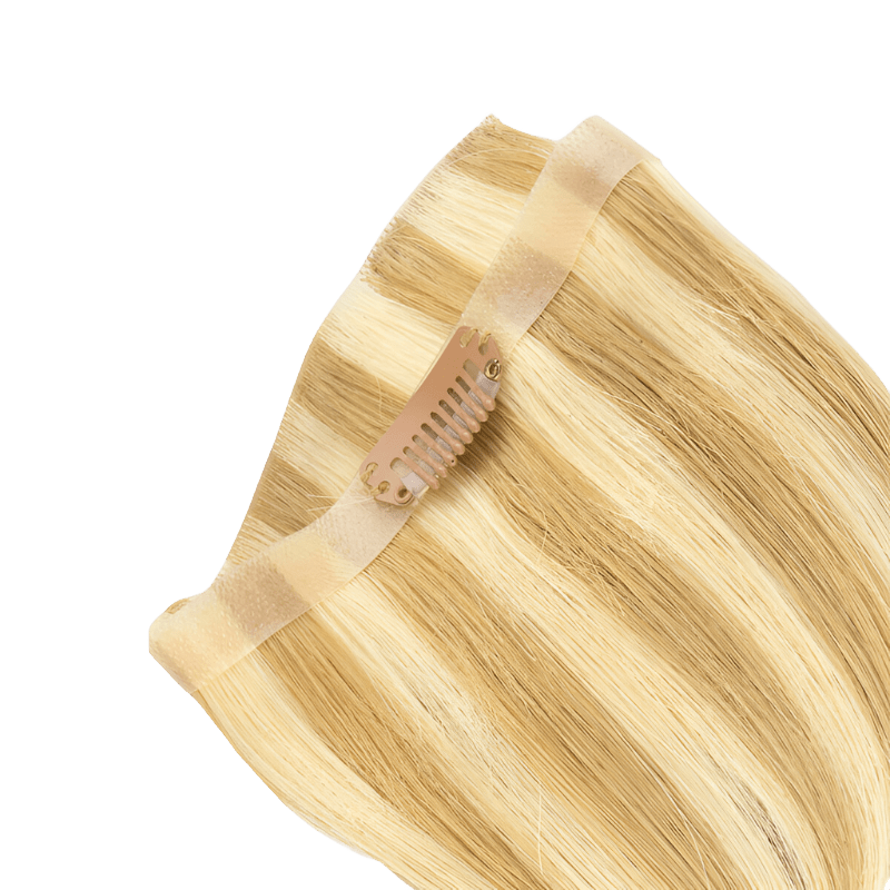 Bohyme Classic - Hand Tied Skin Weft Clip In - Silky Straight - FINAL SALE - 1 - SWHST - 18 - 1
