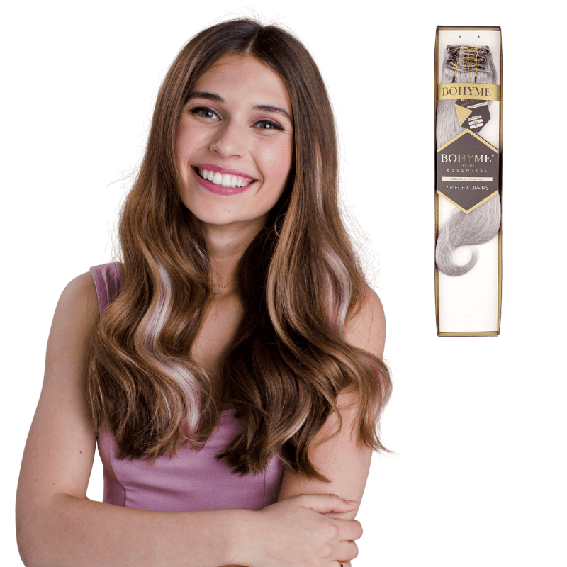 Bohyme Essential - 7 Piece Clip Ins - Body Wave - 1 - BO7BW - 18 - 1