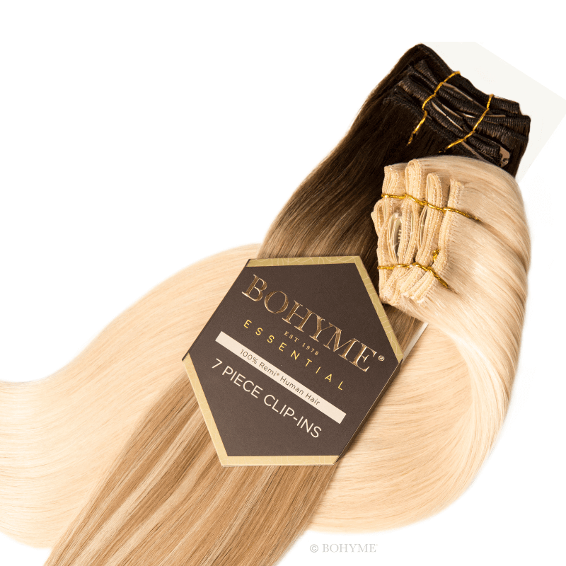 Bohyme Essential - 7 Piece Clip Ins - Silky Straight