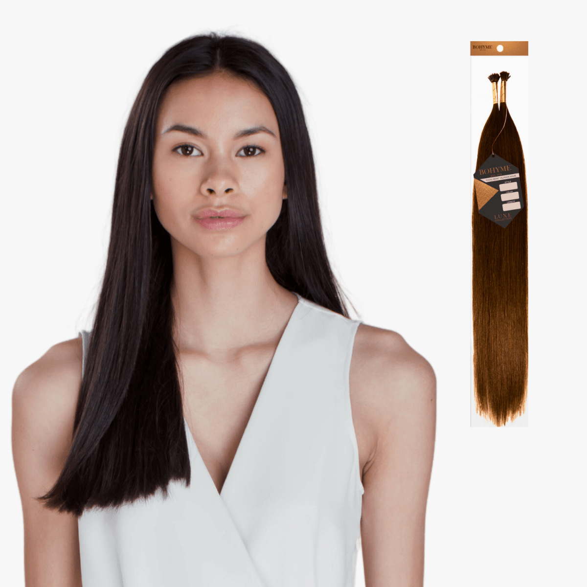 Bohyme Luxe - I - Tip - Silky Straight - 60pcs - 1 - BLIS60 - 14 - 1