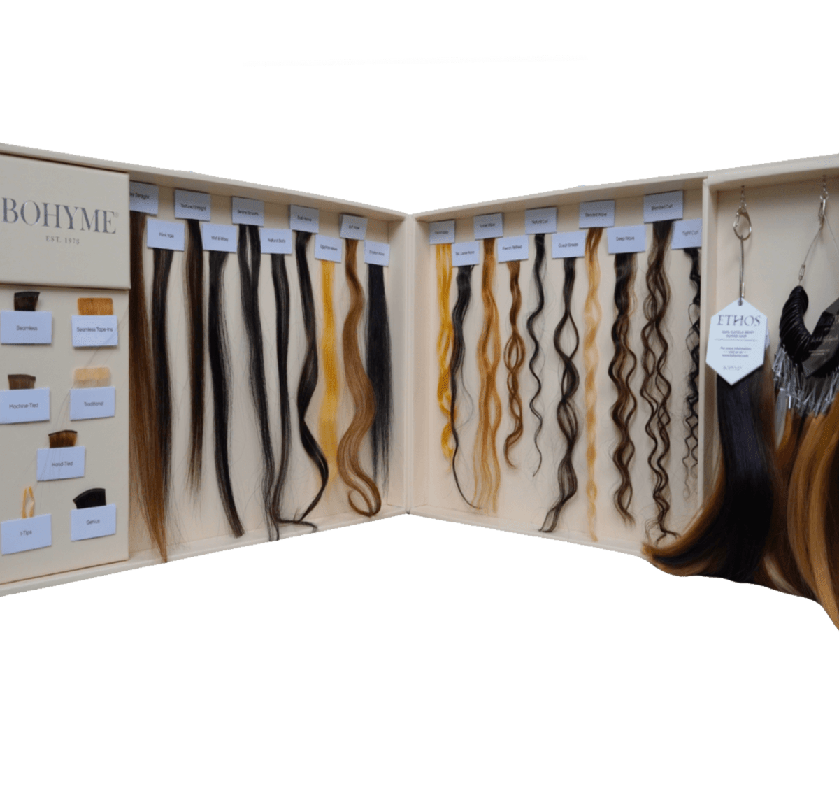 Bohyme Texture Book (includes Complete Set of 2 Color Rings) - BOTEXCR