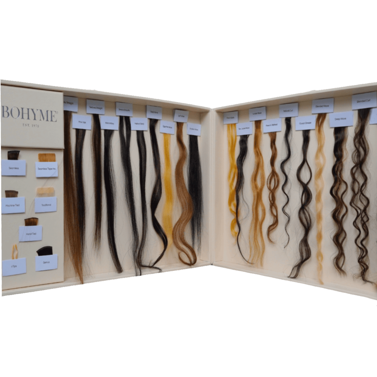 Bohyme Texture Book (without Color Rings) - BOTEXBK