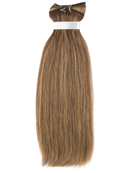 12" Bohyme Classic Machine Tied Weft - Textured Saharian Smooth Wave