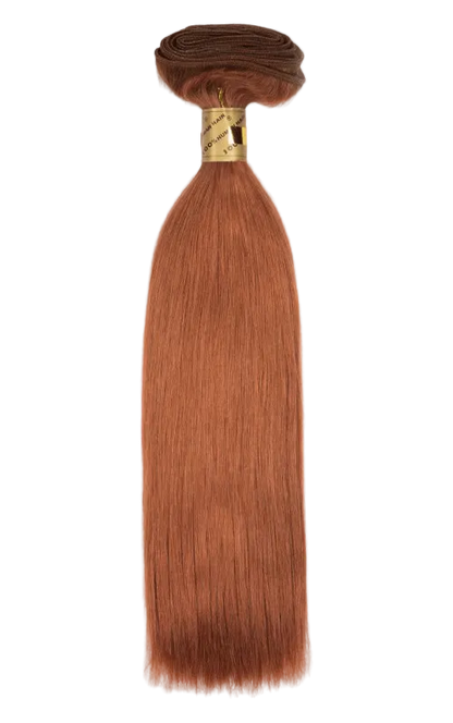 Red Machine Tied Wefts - Silky Straight