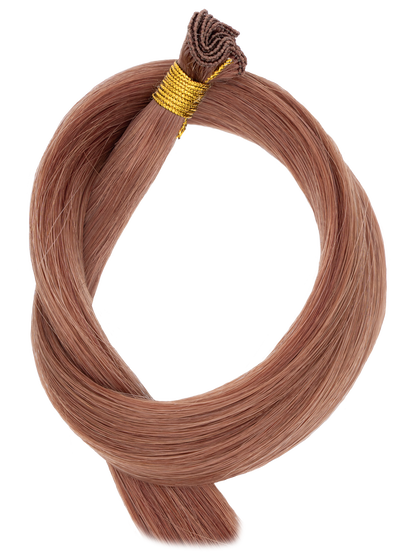 Red 14” Bohyme Private Reserve - Hand Tied Weft - Silky Straight - Single Weft